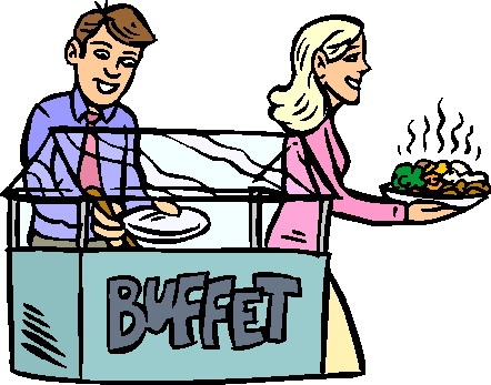 Buffet clipart