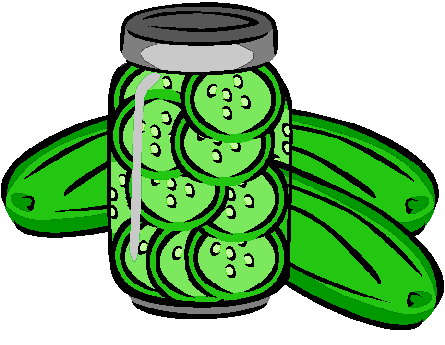 Pickles clipart