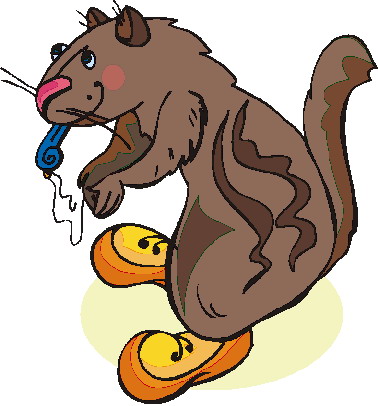 Animaux sportives clipart