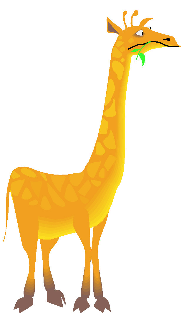 Girafes clipart