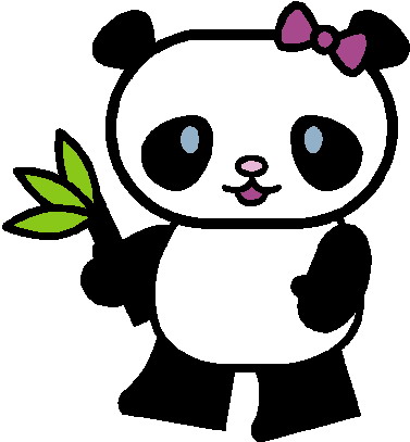 Panda clipart