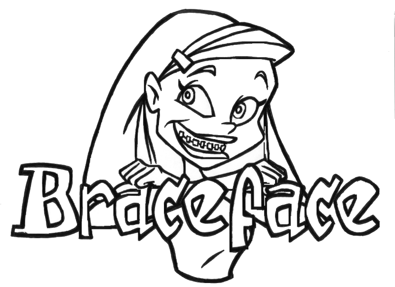Braceface clipart