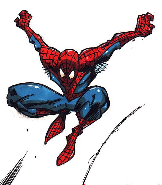 Spiderman clipart