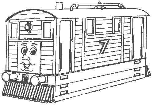 Thomas le train clipart