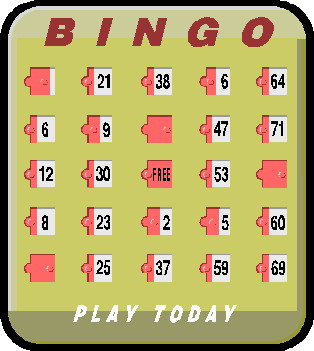 Bingo clipart