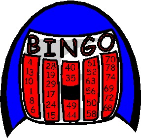 Bingo clipart