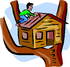 Treehouse clipart