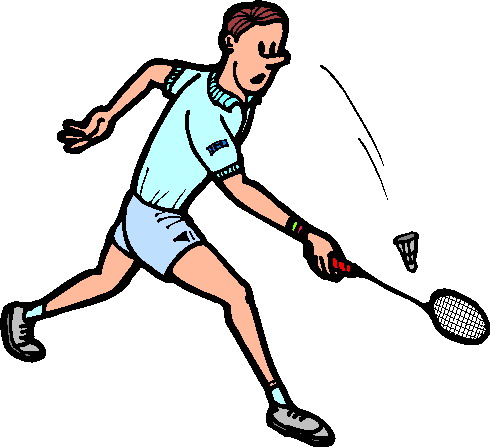 Badminton clipart