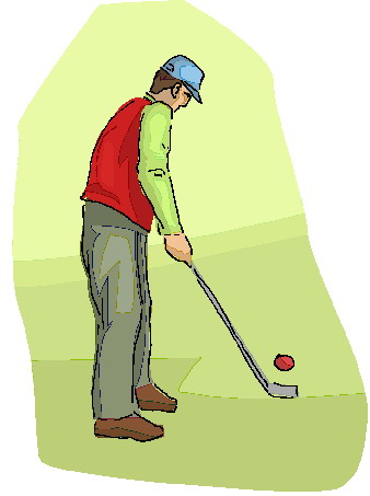 Golf clipart