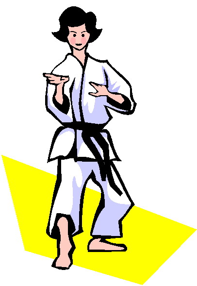 Judo clipart