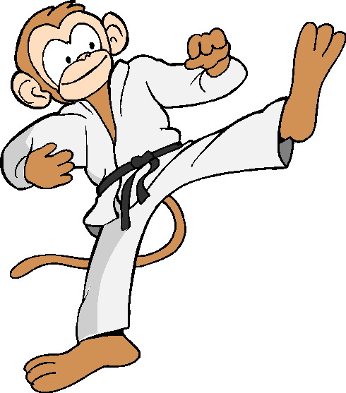 Karate clipart