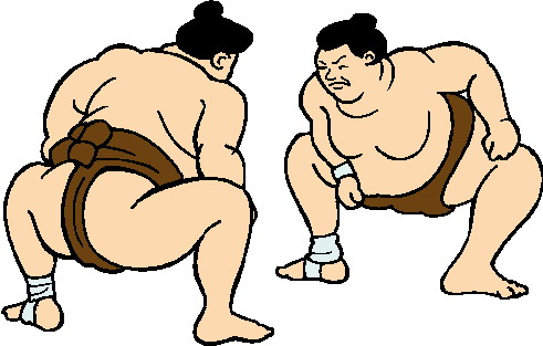 Lutteurs de sumo