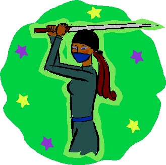 Ninjas clipart