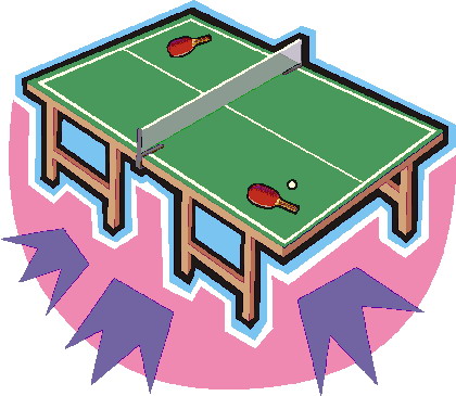 Tennis de table clipart
