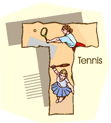 Tennis clipart