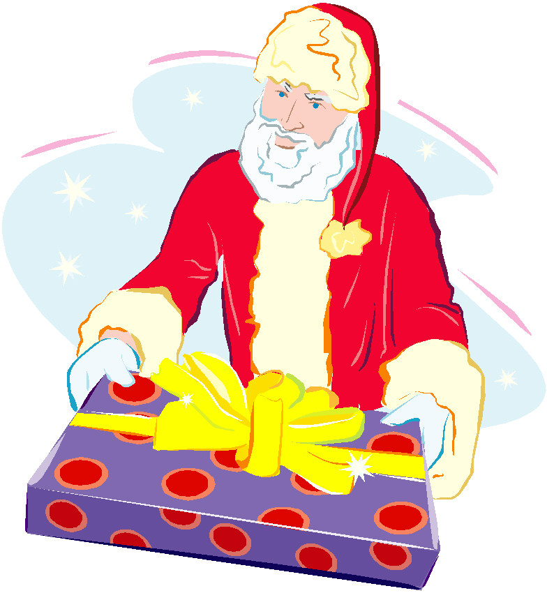 Santas clipart