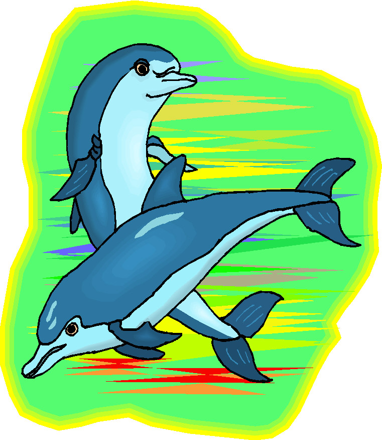 Dauphins clipart