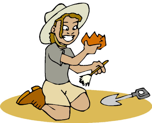 Archeologues clipart