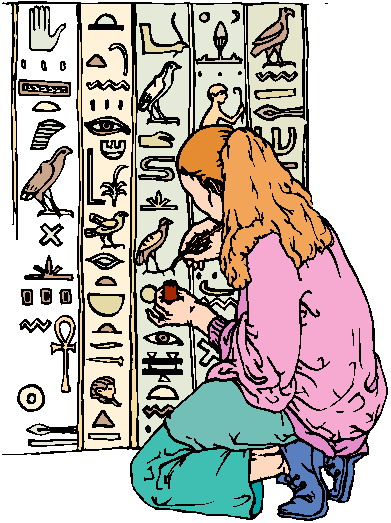 Archeologues clipart