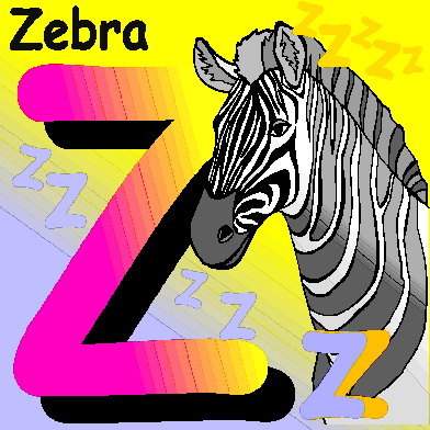 Zebre clipart