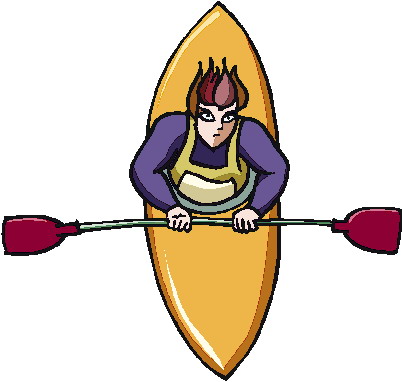 Canoe clipart