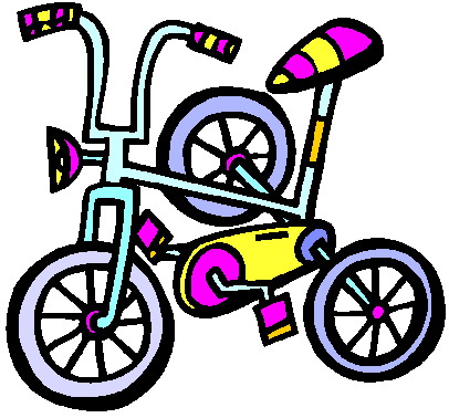 Tricycles clipart