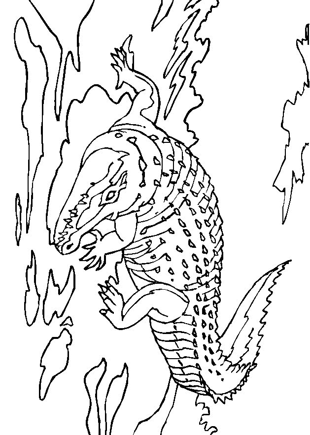 Crocodiles coloriages