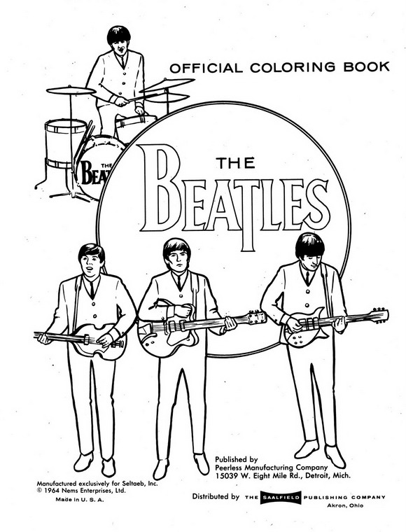 Beatles coloriages