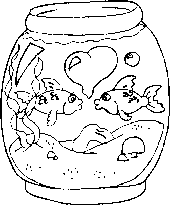 Aquarium coloriages