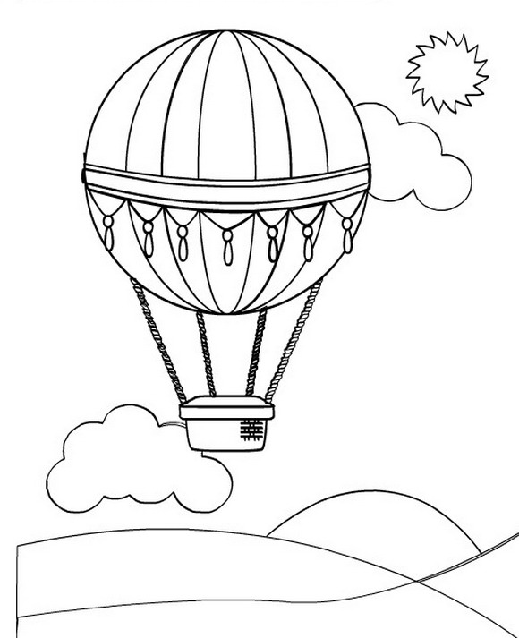 Ballons coloriages
