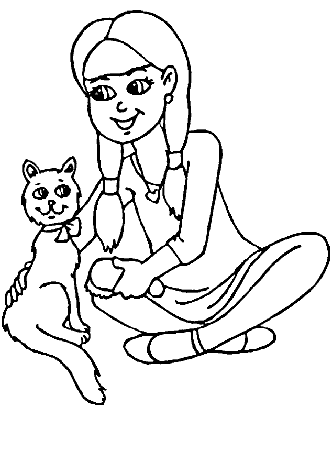 Chats coloriages