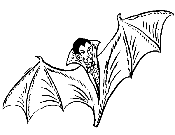 Dracula coloriages