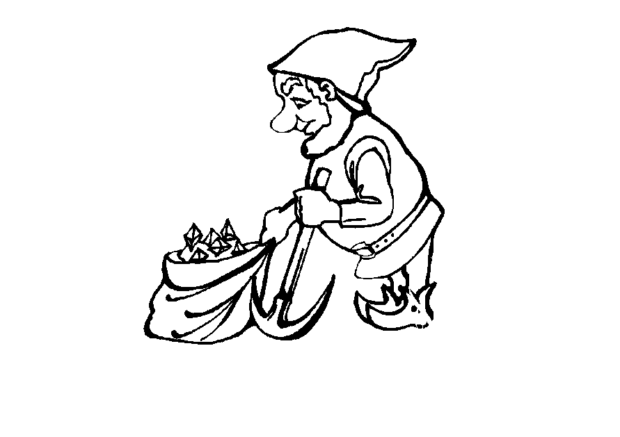 Gnomes coloriages