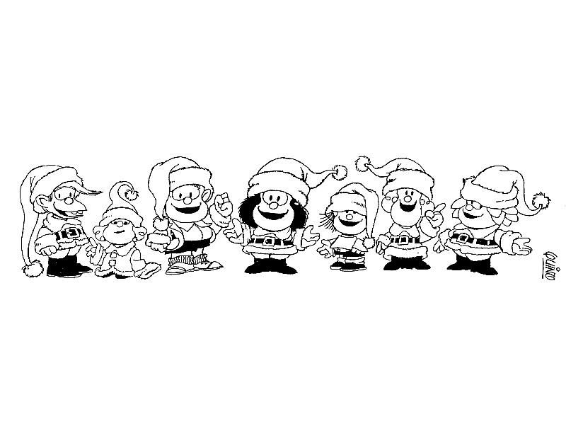 Mafalda coloriages
