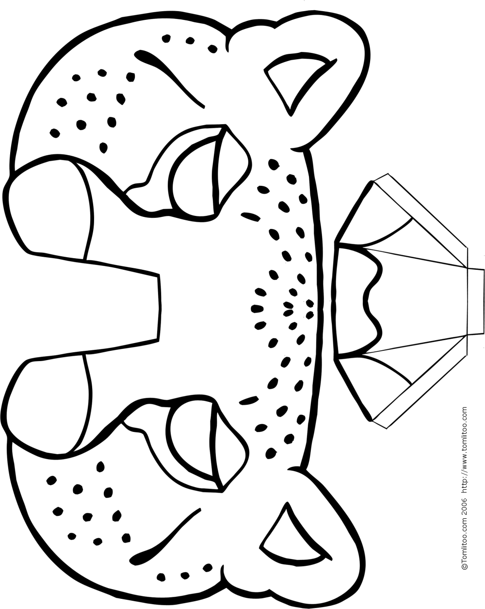 Masques Animaux Coloriages