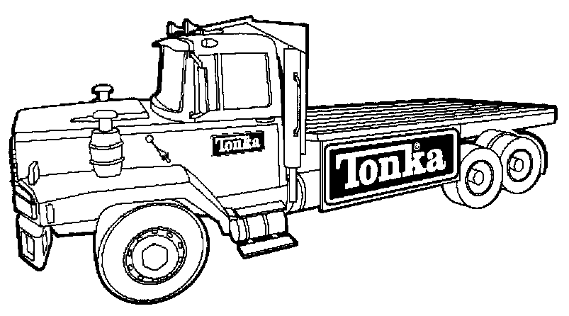 Tonka coloriages