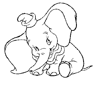 Dumbo coloriages