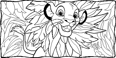 Le roi lion coloriages