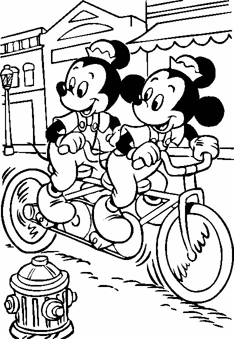 Mickey mouse coloriages