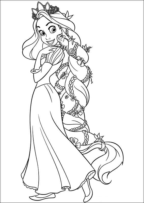 Raiponce coloriages