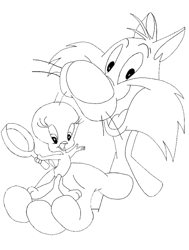Tweety coloriages