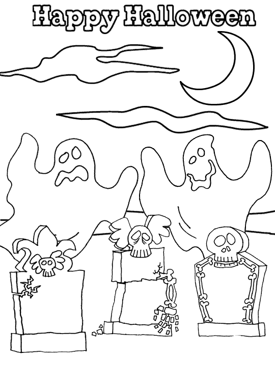Halloween coloriages