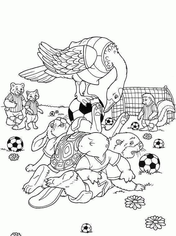 Football americain coloriages