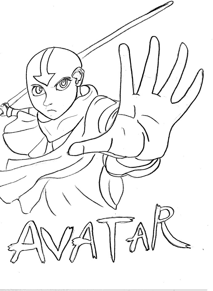 Avatar coloriages