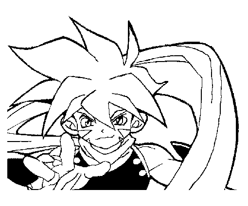 Beyblade coloriages