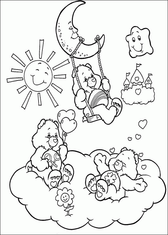 Care bears coloriages