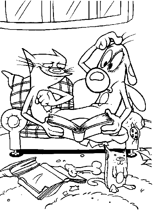 Catdog coloriages