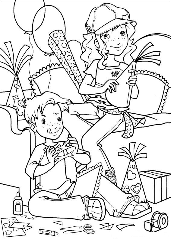 Holly hobbie coloriages