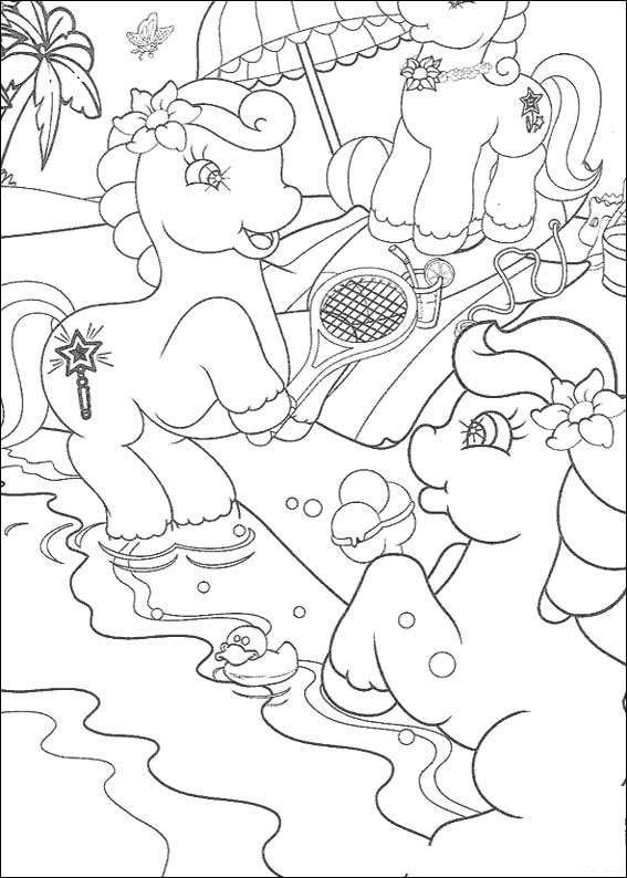 My little pony coloriages