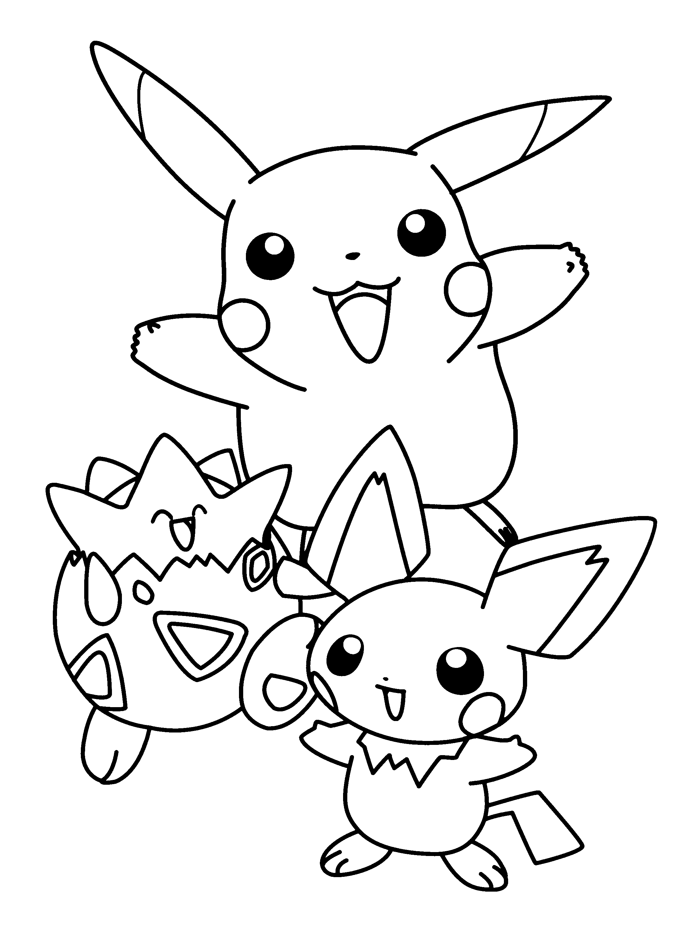 Pokemon coloriages